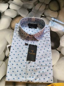 Men's Printed Button-Down Shirt