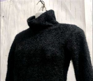 Very Soft High Neck Sweater For Girls