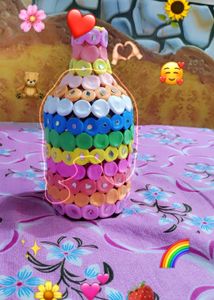 Handmade Decorative Bottle Art