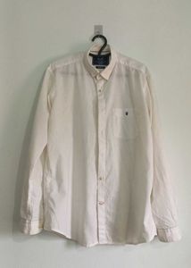 Classic White Button-Down Shirt