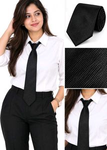 🔥 BUY 1, GET 1 FREE🔥Classic Black Striped Tie