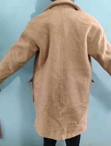 Unisex Elegant Tan Trench Coat
