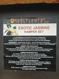 Soulflower Jasmine Relaxation Gift Set