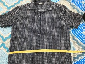 Men's Short Sleeve Patterned Shirt