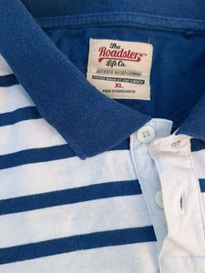 Striped Polo T-Shirt