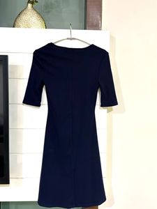 Navy Blue Casual Dress