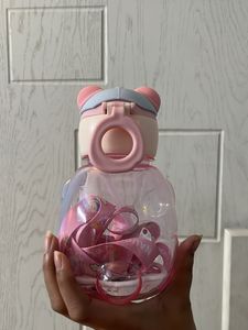 🦄Cute Bear Water Bottle with Straw
