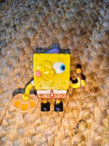 Spongebob Figure with Art Palette