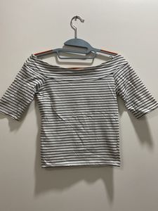 Off Solder Crop Top