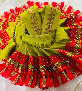 Laddu Gopal Fancy Dress 2panty Combo Set