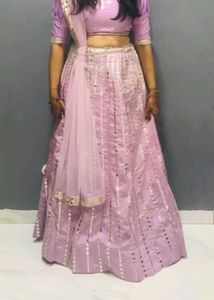 Beautiful Lavender Lehenga Choli