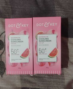 Dot and key watermelon sunscreen