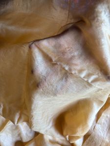 Pure tussar kasmiri sozni embroidery sari