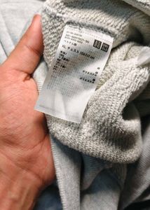 Uniqlo Grey Zip-Up Hoodie