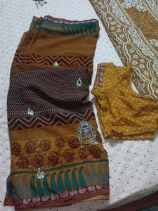Beautiful Ethnic Saree with Blouse