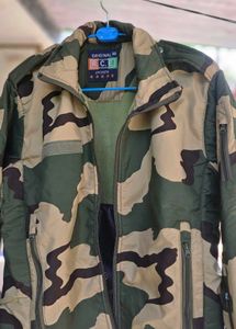 Camouflage Print Jacket