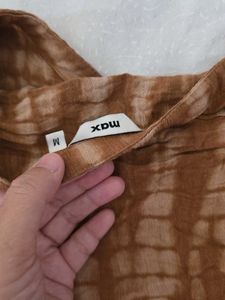 slightly used Boho Tie-Dye Long Sleeve Top