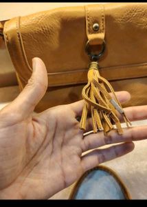 mustard yellow sling bag