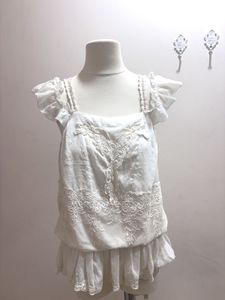 Elegant White Lace Blouse
