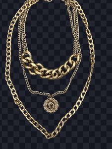Gold Layered Chain Necklace