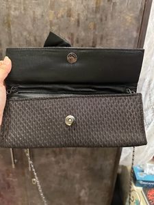 Lavie Women Foldover Clutch with Chain Strap
