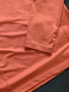 Snug fit vintage athleisure top