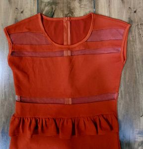 Chic Red Bodycon Dress