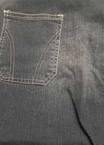 Dark Wash Denim Maxi Skirt