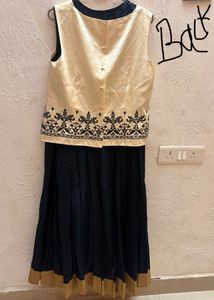Indowestern Ethnic gown with jacket