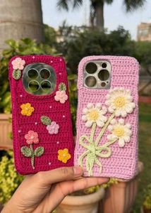 Costumized Crocheted Phone Cases