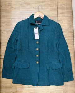 Teal Tweed Blazer - Fix Price No Bargain