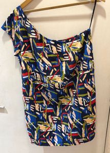 FOREVER 21 One-Shoulder  Mini Dress