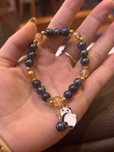 Panda Charm Beaded Bracelet