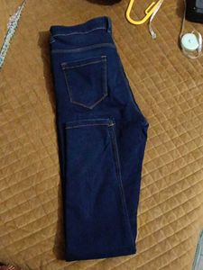 Classic Dark Wash Denim Jeans