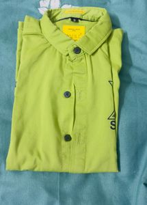 Set Of Light Green and Maroon Shirts