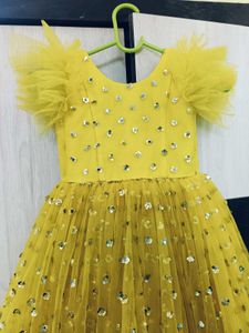 Designer Embellished Princess Gown For Kids
