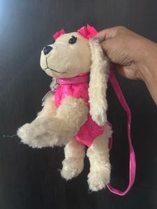 Poochie &amp; Co Girl Plush Bag - Lizzy the Beagle