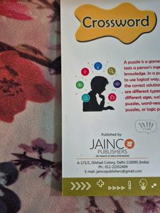 Mind Juggling Crossword Puzzles Book