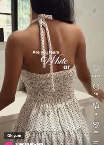 polka dot dress