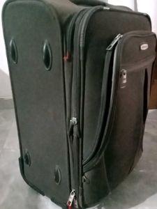 Aristocrat Black Large Travel Suitcase