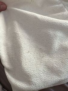 Ruched White Mini Dress