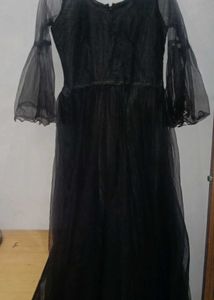 Beautiful black  gown/anarkali