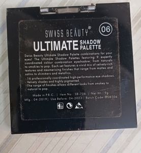 Swiss Beauty Eyeshadow Pallet