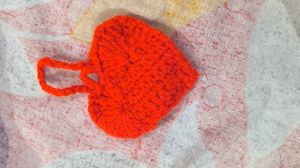 Handmade Crochet ruber band, mobile sling nd