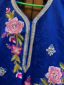Suit With Plazo And Dupatta