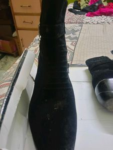 Black Long Boots