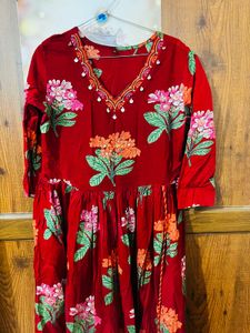 Red  suit set