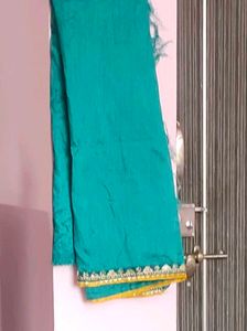 Sea Green Silk Blouse Piece