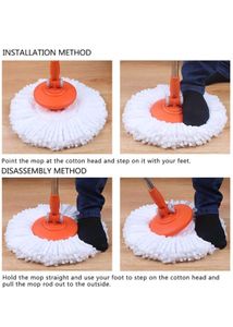 White refill mop one piece New pack