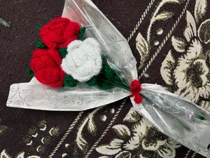 Crochet Rose Bouquet - Handmade Gift